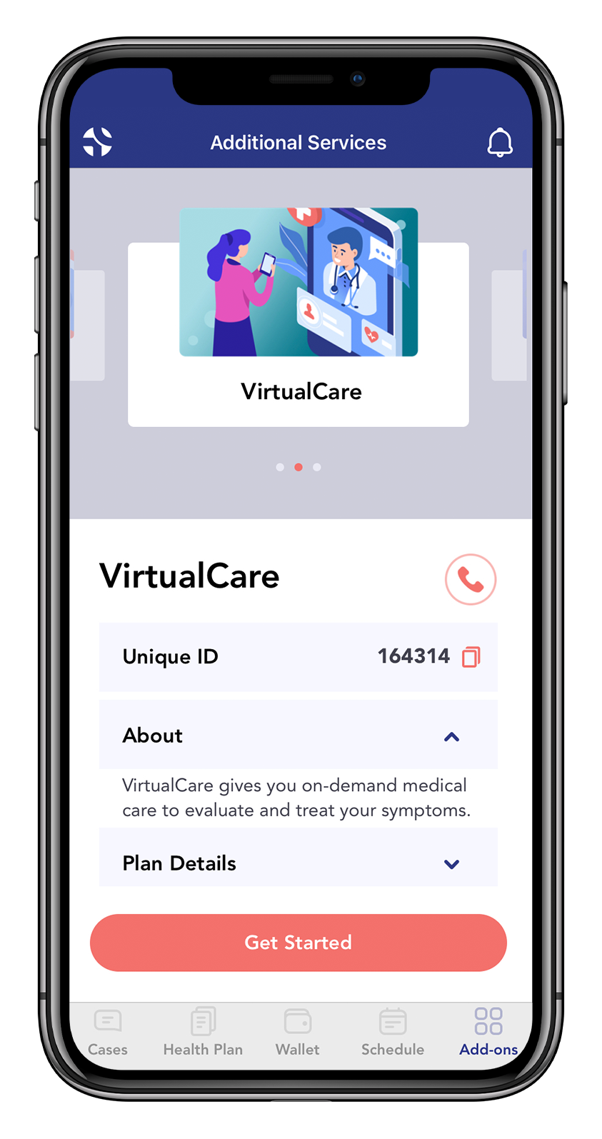 Find your Unique ID in the <br>
Additional Services tab in the member portal.